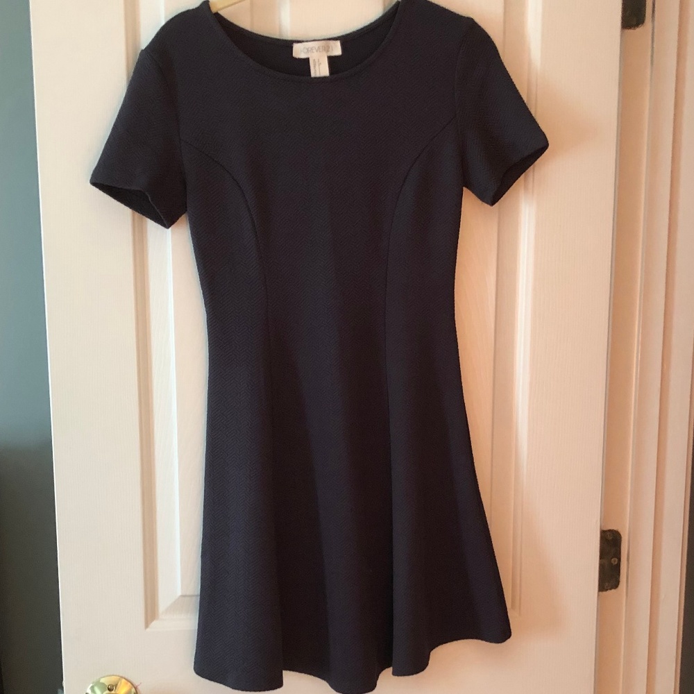 Gray Skater Dress